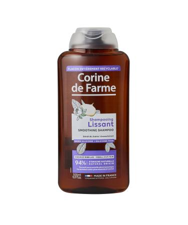 Corine de Farme - Smoothing Shampoo with Jicama Extract - Cleanses, Disciplines, Smoothes Hair - Clean Beauty Formulation, Paraben Free - 500 ml