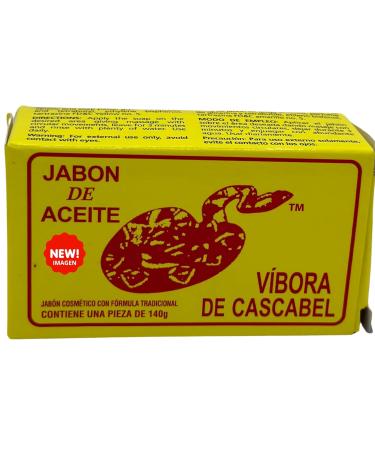 Jabon de Aceite de Vibora de Cascabel - 140g | Jab n Facial y Corporal Anti-Acn - Rattlesnake Soap - Buy Online on GoSupps.com
