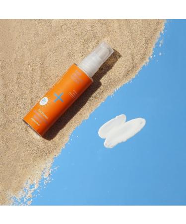  i+m Naturkosmetik i+m Sun Protect SPF 30 Organic Waterproof Face Sunscreen with Aloe Vera Butterfly Lilac and Vitamin E Mineral UV Protection Vegan Natural Cosmetic 50 ml - Buy Online on GoSupps.com