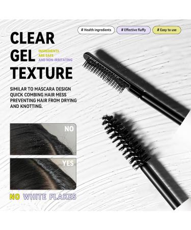 BestLand Double Head Hair Finishing Stick Hair Mascara Brush & Comb for Flyaways | Non-Greasy Gel Wax Tamer for Bangs & Stereotypes - Buy Online on GoSupps.com