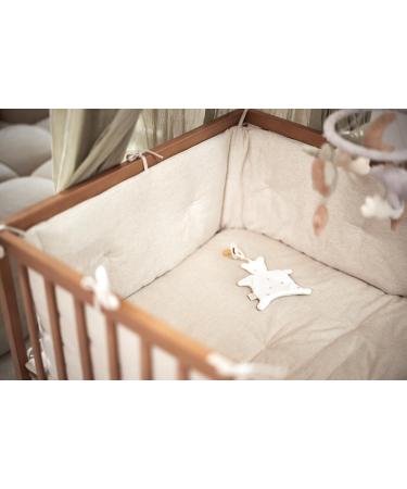 Jollein Cuddly Towel Baby - Harvest Natural Pacifier & Sniffer Towel | 75% Cotton Oeko-Tex Certified - Soft & Safe for Babies - Buy Online on GoSupps.com