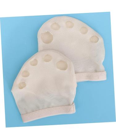 FRCOLOR Forefoot Pads - 2 Pairs Silicone Heel & Toe Socks for High Heels Jazz & Tap Dance Comfort - Buy Online on GoSupps.com
