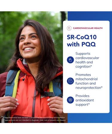 Pure Encapsulations SR-CoQ10 with PQQ - Heart Health Support* - Sustained Release Technology - Antioxidants Supplement - Gluten Free Vegetarian & Non-GMO - 60 Capsules - Buy Online on GoSupps.com