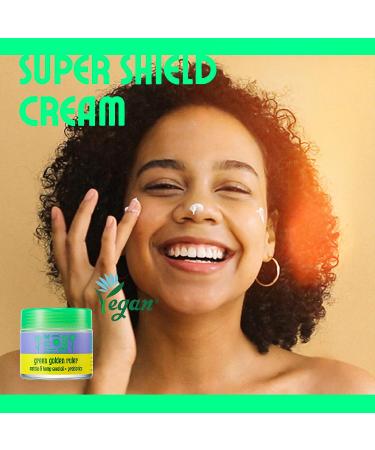CHASIN' RABBITS Green Tea Golden Ruler Face Moisturizer Cream | Korean Skin Care with Probiotics | Vegan Intensive Moisturizing (75mL) - Buy Online on GoSupps.com