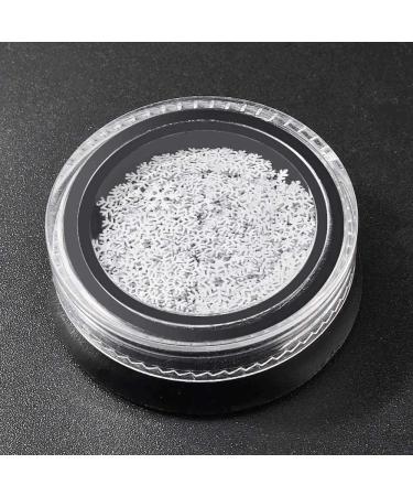 Jeenuuder Nails Decorations 1Box Snowflake Shaped Dazzling Nail Sticker Nails Art Decoration - Buy Online on GoSupps.com