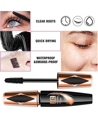  lyanny lyanny Waterproof Mascara for Women - Waterproof and Smudge-Proof Mascara - For Women with Sensitive Eyes - For a Bouncy Makeup Look - Buy Online on GoSupps.com