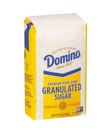Domino Premium Pure Cane Granulated Sugar 4 LB Bag - Pack of 2 - Buy Online on GoSupps.com