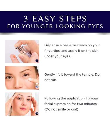 Rapid Anti-Aging Eye Cream - Visibly Reduces Wrinkles, Bags & Dark Circles in 120 Seconds - Hydrating & Lifting Formula (10mL) - Buy Online on GoSupps.com