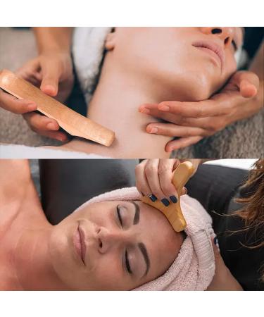 7-in-1 Wooden Facial Massage Tool Set | Face Sculpting & Skin Care | Jawline Roller for Muscle Relief & Fatigue Relief - Buy Online on GoSupps.com