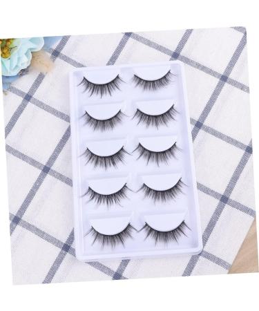 minkissy Metal Hairpin Stick 80 Pairs Lashes Natural Natural Eyelashes Natural Eyelashes Cross Eyelashes Dense 3d Banana Hair Claw Clips Pink - Buy Online on GoSupps.com
