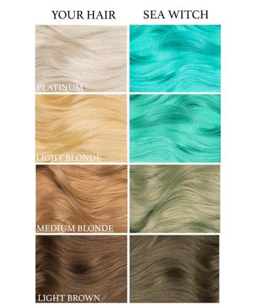 Lunar Tides Sea Witch Hair Dye - Semi-Permanent Blue Hair Dye for Vibrant Color | International Shipping Available - Buy Online on GoSupps.com