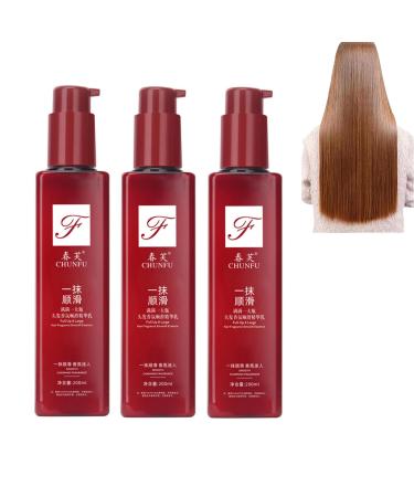 Magic Hair Care Serum Leave-In Conditioner, Hair Smoothing Leave-In Conditioner, Hair Smoothing Conditioner Deep Conditioner for Dry Hair (3PC)