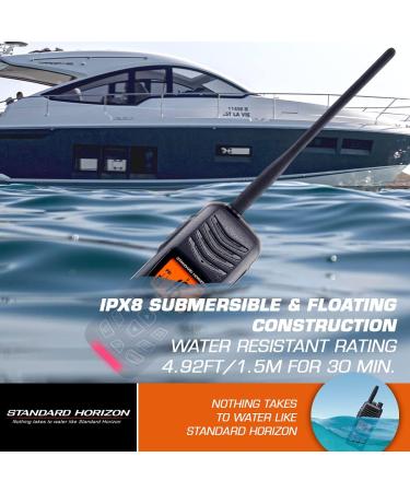 Standard Horizon HX300 Standard HX300 Handheld VHF Marine Radio - Buy Online on GoSupps.com