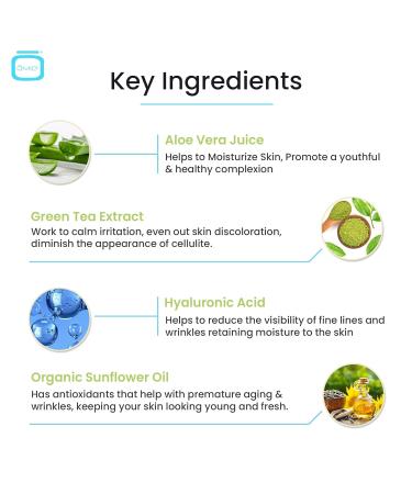 Omic Green Tea & Hyaluronic Acid Serum for Face 1 fl oz / 30 ml - Acne Spot Remover Reduce Wrinkles Helps to Hydrayein Skin Anti-aging Serum - Buy Online on GoSupps.com