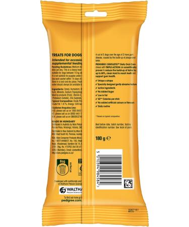 PEDIGREE Dentastix 7-Pack Medium Dog Chewable Snacks - Buy Online on GoSupps.com