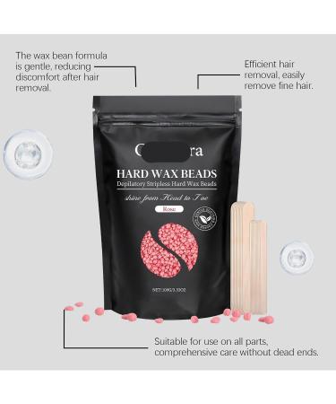 Cire D pilatoire En Grains - Formule Douce Et Efficace For Tous Types De Peau Peau Lisse Et Soyeuse Solution D' pilation Facile Utiliser For Le Visage Et Le Corps(Coconut 2PCS) - Buy Online on GoSupps.com