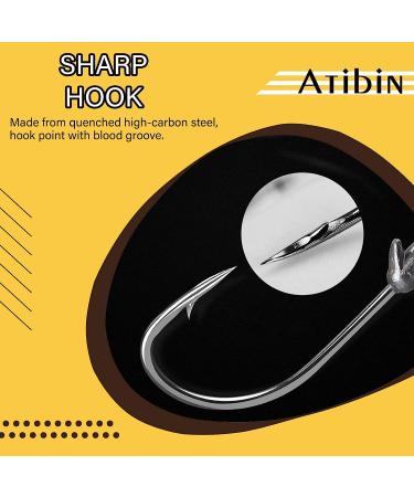 Atibin 1/4oz. Saltwater & Freshwater Jig Head Hooks - 25pcs | Round Ball Fishing Jigs - Buy Online on GoSupps.com