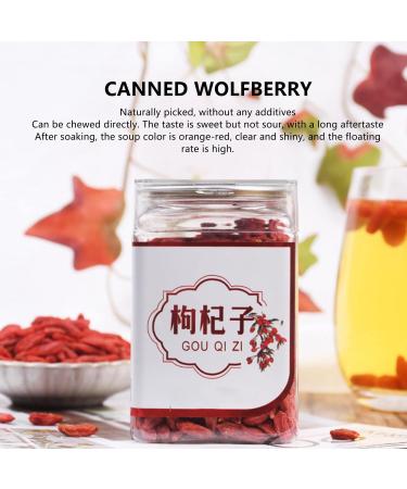 Organic Dried Goji Berries 170g Ningxia Wolfberry Canned Dried Wolfberry Tea Brewing Goji Berries Teas And Healthy Snacks For Adults - Buy Online on GoSupps.com