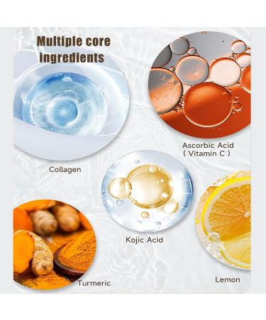 Turmeric Soap - Kojic Acid Soap - Tumeric Soap Bar - Dark Spot Corrector Remover - Body & Face Kojic Acid Soap Bar - Natural Handmade Soap for Acne Dark Spots Smooth Skin - Buy Online on GoSupps.com