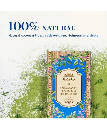 Kama Ayurveda Organic Indigo Powder 100g - Buy Online on GoSupps.com