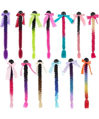 Ponytail Extensions Helmet Braid Hair Extension Synthetic Motorcycle Braid Hair Ponytail 20 Inch Long Ombre Color Helmet Braid Hair Accesorios for Woman for Women (Color : B3 Size : 20inches) 20inches B3 - Buy Online on GoSupps.com