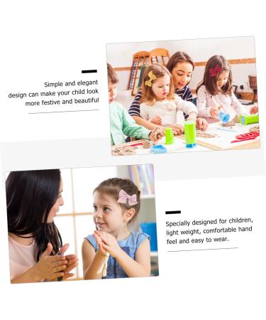 minkissy 4 Pairs Bow Hairpin Fashion Hair Clips Cute Bow Big Bow Hair Clip Bows Hair Barrettes Girls Hair Bows Christmas Hair Clips Bowknot Hairpin Red Bows Cloth South Korea Child Princess - Buy Online on GoSupps.com