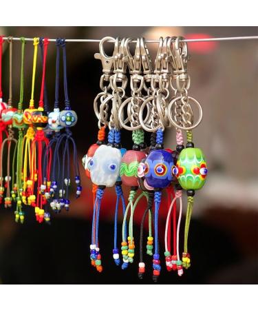 Paxcoo 100 Pcs Metal Swivel Lanyard Snap Hook with Key Rings (Silver) - Buy Online on GoSupps.com