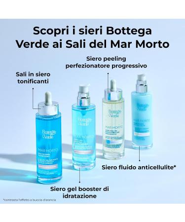  Bottega Verde Bottega Verde - Dead Sea Body Fluid Serum Anti-cellulite 100 ml Enriched with vegetable collagen caffeine and Dead Sea salts firming anti-blemish and orange peel - Buy Online on GoSupps.com
