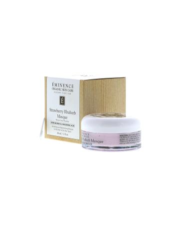 Eminence Strawberry Rhubarb Masque | Hydrating Facial Mask for Normal to Dry Skin | 60ml/2oz - Shop Internationally - Buy Online on GoSupps.com