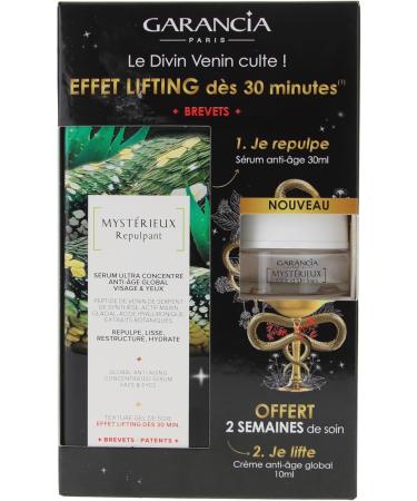 Garancia Mysterious Plumping 30 ml + Mille et Un Jours Global Anti-aging Day Cream 10 ml Free - Buy Online on GoSupps.com