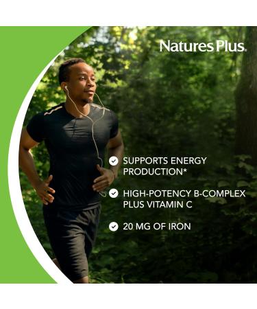 NaturesPlus Ultra-Stress with Iron Sustained Release - 30 Vegetarian Tablets - Stress Relief Supplement with B-Complex & Vitamin C - Energy Booster Mood Enhancer - Gluten-Free - 30 Servings 30 Count (Pack of 1) - Buy Online on GoSupps.com