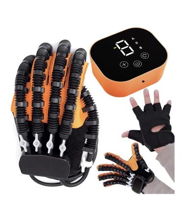 Robotic Gloves for Stroke Treatment Aid Hand Rehabilitation Training Glove Exerciser for Stroke Patient Portable Equipment for Hand Exercise and Therapy Left Hand Small
