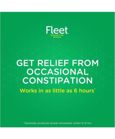 Fleet Laxative Tablets | Overnight Constipation Relief | Oral Stimulant | 25 Count Stool Softener - Buy Online - Buy Online on GoSupps.com