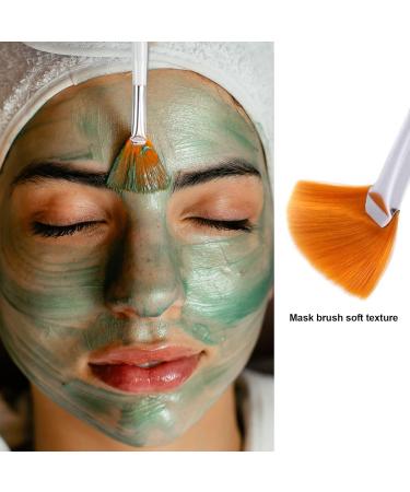 NITAIUN 10 Pcs Face Mask Brush Soft Facial Fan Brushes Face Mask Applicator Brush Cosmetic Brush DIY Makeup Tool for Mud Mask Cream Peel Sleeping Mask Makeup (10 Pieces) - Buy Online on GoSupps.com