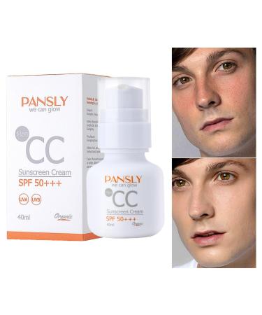 Lambo mens makeup toning cream men 40ml anti redness bb cream for men SPF 50 +++ moisturizing makeup Lambo