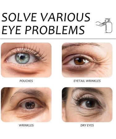 Multi-Peptide Eye Serum Under Eye Serum Anti Aging Eye Cream for Dark Circles and Puffy Eyes Eye Serum for Puffy Eyes Eye Bags Remover Smoothing Eyes Skincare for Fine Lines Firming Eye Cream - Buy Online on GoSupps.com