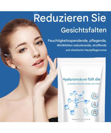  Generisch Hyaluronic Acid Powder Hyaluronic Acid Gel for Skin Care Face Serum Water Soluble Hydration to Moisturize Skin Deep Hydration Hydration Support - Buy Online on GoSupps.com