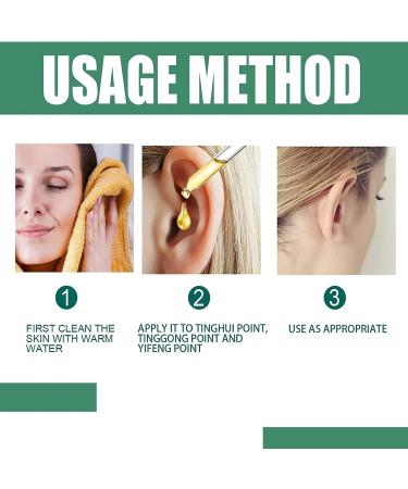 South Moon Tinnitus Relief Ear Drops for Adults - Alleviate Ear Ringing with Ring Relief Treatment Oil (2pcs) - Buy Online on GoSupps.com