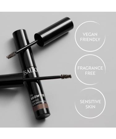  Isadora IsaDora Eyebrow Gel with Precision Brush - Easy Setting and Long Lasting Result - For Defined Full Brows - Eyebrow Laminating - Dark Brown Eyebrow Gel - Buy Online on GoSupps.com