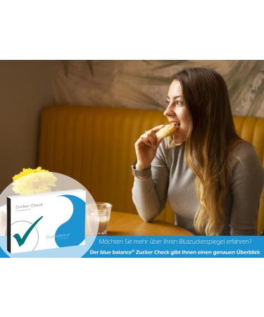 Blue Balance Sugar Check Sampling Kit | Home Self-Test with Laboratory Analysis | HbA1c Test for Accurate Diabetes Monitoring - Buy Online on GoSupps.com