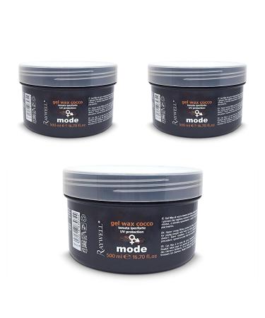 Mito Raywell Coconut & Cocos Scented Hair Gel 3 Pack - Made in Italy - 3 x 500 ml