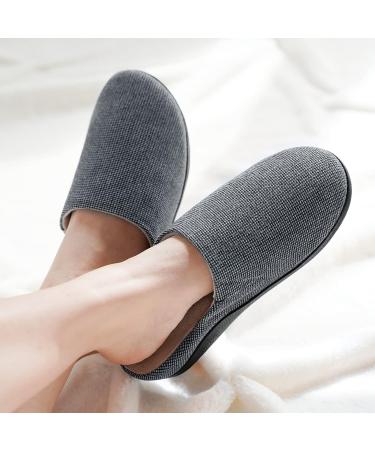 V.Step Orthotic Slippers with Arch Support | Orthopedic House Slipper for Men & Women | Plantar Fasciitis Relief | Grey, 8.5 Wide Women/6.5 Men - Buy Online on GoSupps.com