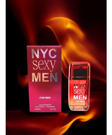 NYC Sexy Men Amber Fougere fragrance for men. Eau de Toilette 3.4 Fl Oz. - Buy Online on GoSupps.com
