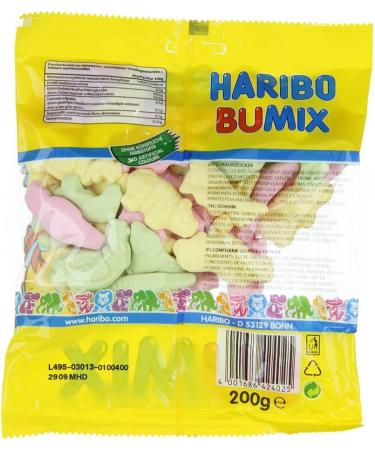  HARIBO Haribo Bumix Pack of 10 (10 x 200 g) - Buy Online on GoSupps.com