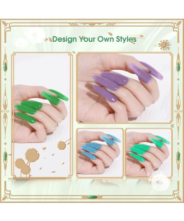 ROSALIND UV Nail Polish Set 10 Colours Shellac Nail Polish Gel Nail Polish Set Colour Gel for Gel Nails UV LED Soak Off Nail Gel Polish 6 ml Valentine's Day 02 - Buy Online on GoSupps.com