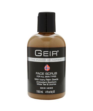 Geir Ness Face Scrub - Exfoliates Skin - Nourishing Facial Scrub for Clogged Pores