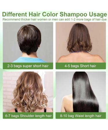 Protein Color Protect Hair Color Cream Plant Extract Hair Dye Essence Plant Extract Hair Coloring Cream Permanent Hair Color Triple Care Hair Color for Gray Hair Coverage Hair Dye (Chestnut Brown) - Buy Online on GoSupps.com