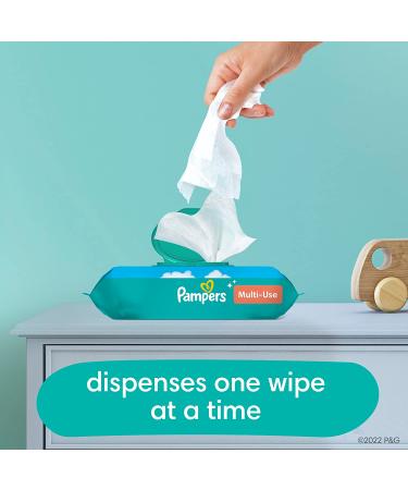 Pampers Baby Wipes Clean Breeze 56 Count, Fresh Bloom Scent - Multi-Use, Pop-Top Pack - Buy Online on GoSupps.com