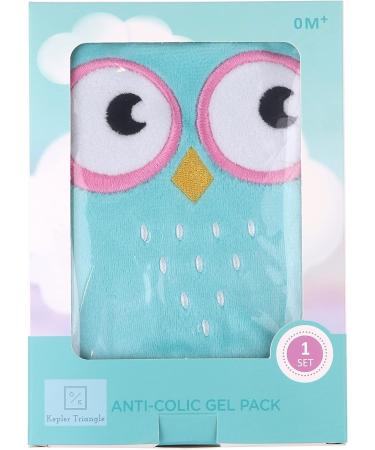 Colic Calm Baby Belly Band- Gas & Colic Relief for Babies | Heating & Cooling | Fussy Infant Belt - Blue Owl Design - Buy Online on GoSupps.com