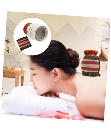 Healeved Ceramic Burner Set for Chinese Medicine - Hand Massage Cup Holder & Moxibustion Hose 10x6.5x6.54cm | International Shipping Available - Buy Online on GoSupps.com
